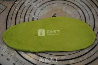 东菱电子烤箱之抹茶渐变土司的做法步骤:9