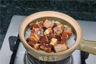 豉汁排骨煲仔饭的做法步骤:12