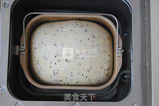 东菱电子烤箱之芝麻土司的做法步骤:4
