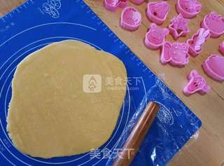 卡通黄油饼干的做法步骤:5
