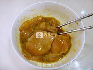 小零食——美味炸鸡排的做法步骤:5