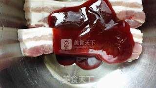 蜜汁叉烧的做法步骤:3