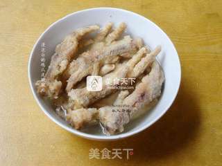 虎皮蒸凤爪的做法步骤:6
