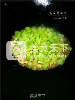 【沙茶美食】莴笋酱肉丁的做法步骤:8