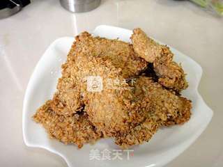 小零食——美味炸鸡排的做法步骤:13