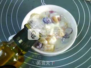亚麻籽油酸奶水果捞的做法步骤:8