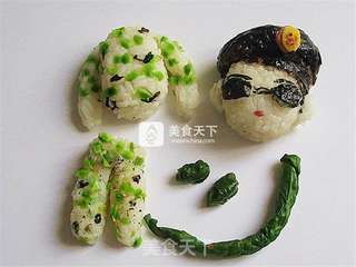 老公花样便当的做法步骤:8