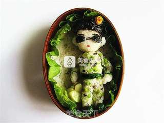 老公花样便当的做法步骤:11