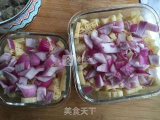 芝士肉丸焗字母意粉的做法步骤:4