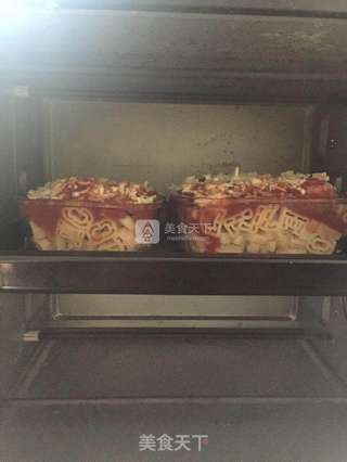 芝士肉丸焗字母意粉的做法步骤:7