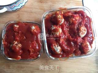 芝士肉丸焗字母意粉的做法步骤:5