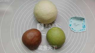 萌萌的熊猎吐司的做法步骤:3