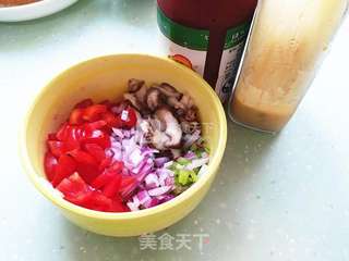 东菱电子烤箱之吐司披萨的做法步骤:2