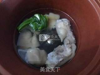豆浆蹄煲鸡的做法步骤:7