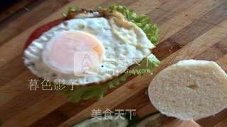 芝士汉堡包的做法步骤:10
