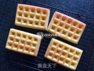【餐桌上的旅行】约会异国情调的浪漫奶香华夫饼的做法步骤:12