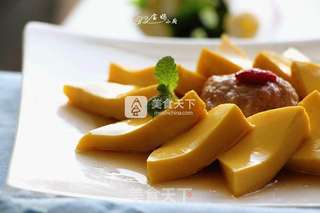 豆浆蛋豆腐蒸肉丸的做法步骤:17