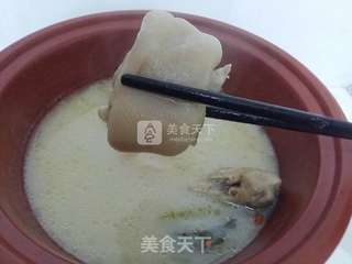豆浆蹄煲鸡的做法步骤:10