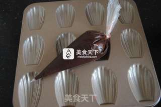 东菱电子烤箱之糖苹果可可玛德琳的做法步骤:10