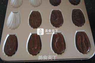 东菱电子烤箱之糖苹果可可玛德琳的做法步骤:11