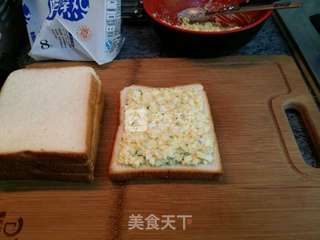 深夜版三明治的做法步骤:3