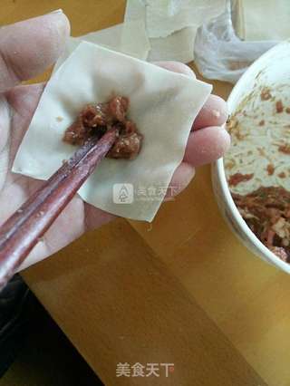 小馄饨的做法步骤:3
