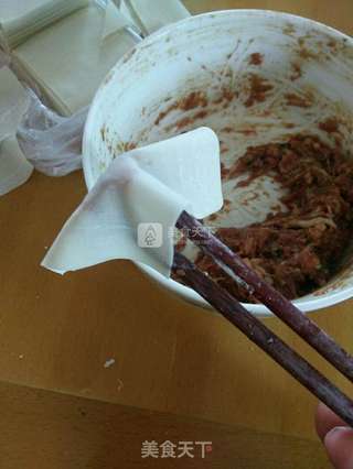 小馄饨的做法步骤:4