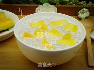 芒果西米露的做法步骤:7