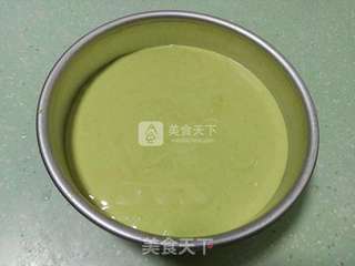东菱电子烤箱之青汁木糖醇蛋糕的做法步骤:7