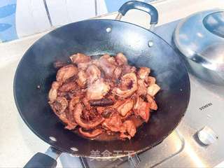 脆骨豆角饭的做法步骤:6