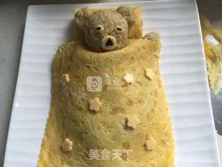咖喱牛肉蛋包饭的做法步骤:12