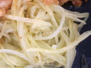 炒粉条的做法步骤:4