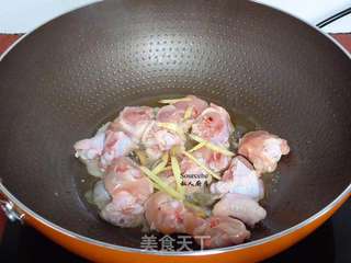 菠萝鸡的做法步骤:3