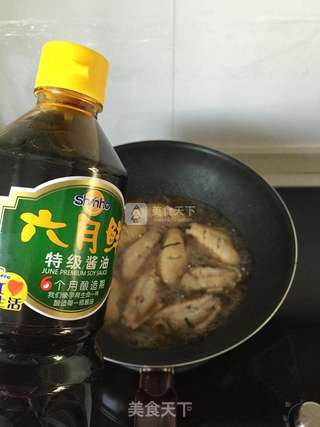 可乐鸡翅的做法步骤：5