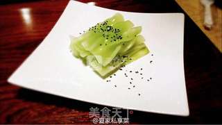麻香莴笋的做法步骤:8