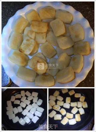 可乐年糕鸡翅的做法步骤:4