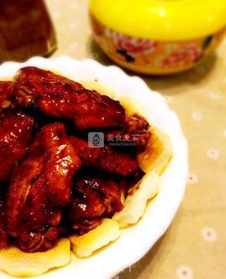 可乐年糕鸡翅的做法步骤:10