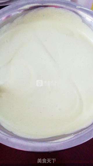 八寸菠菜戚风蛋糕的做法步骤:9