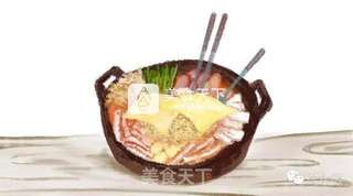 【手绘食谱】韩式部队锅 宋仲基的泡面梗不仅仅是撩妹哦~的做法步骤:4