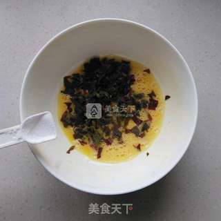香椿炒蛋的做法步骤:3