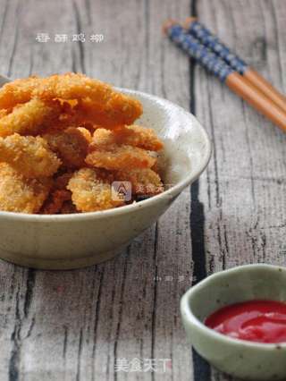 香酥鸡柳的做法步骤:10