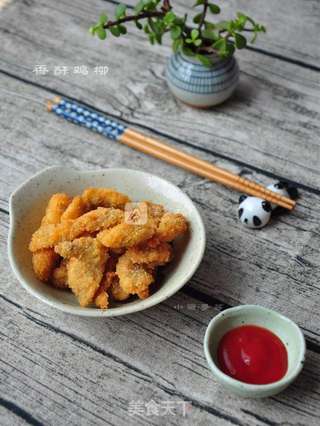 香酥鸡柳的做法步骤:11