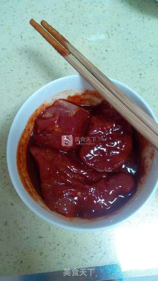 菠萝炒饭的做法步骤:2