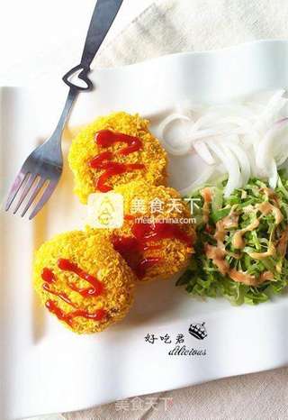 土豆可乐饼的做法步骤:22