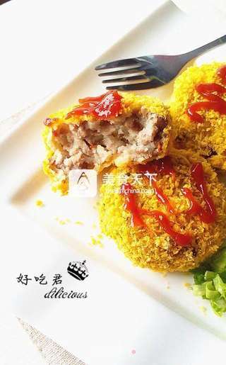 土豆可乐饼的做法步骤:25