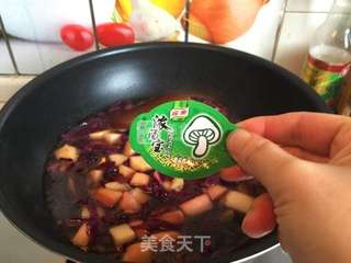 紫甘蓝苹果浓汤的做法步骤:9