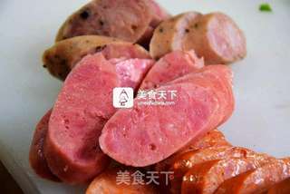 好一碗香喷喷的【腊肉香肠焖饭】的做法步骤：16