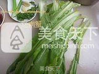蘸汁油麦菜的做法步骤:3