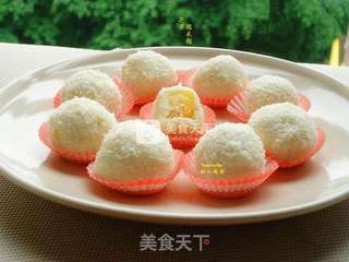 芒果糯米糍的做法步骤:12