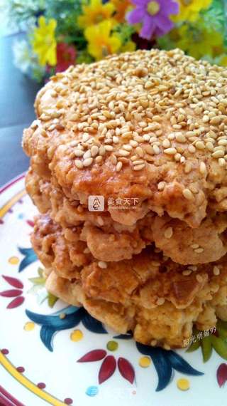 #ACA烘焙明星大赛#经典点心——花生桃酥的做法步骤:18